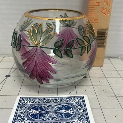 Vintage Romanian Crystal Bowl