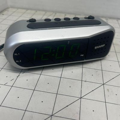 SHARP SPC729 Bluetooth Alarm Clock Radio with USB Port