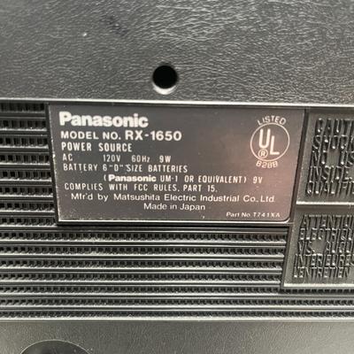 Vintage Panasonic Radio Boombox Recorder
