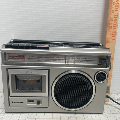 Vintage Panasonic Radio Boombox Recorder