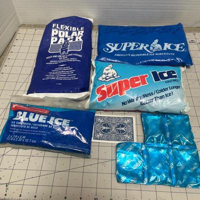 Sale Photo Thumbnail #528: It Contains Flexible Polar Pack, Super Ice, Super Ice Cold Pac, Rubbermaid Blue Ice & Thermos Ice Packs