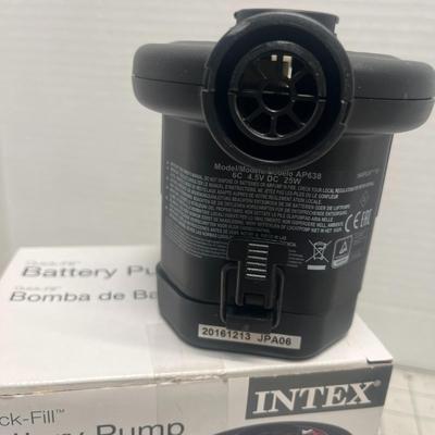 Intex Quick-Fill Battery Air Pump