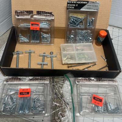 Bolt, Nut, and Screw Assortment Kits