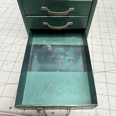 Vintage 4-Drawer WARDS MASTER QUALITY Metal Cabinet-B