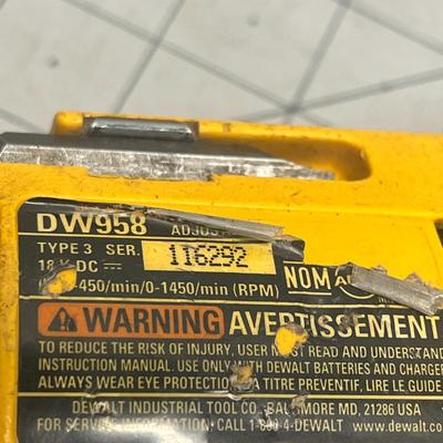 Dewalt DW958 Cordless Drill