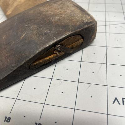Iron Axe with Wooden Handle