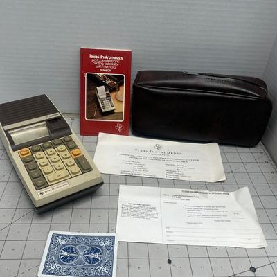 Texas Instruments Printing Calculator