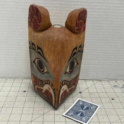 Hand Crafted Eagle Warrior Protection Mask