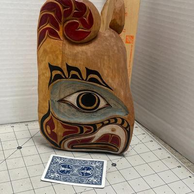 Hand Crafted Eagle Warrior Protection Mask