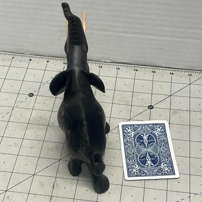 Sale Photo Thumbnail #675: This Elephant Wooden Showpiece Used to All Decor.