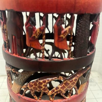 Hand Carved Ethnic Art Wooden Decorative Ornament