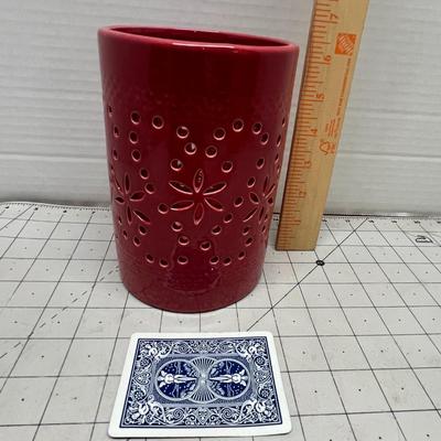 Cearmic candleholder