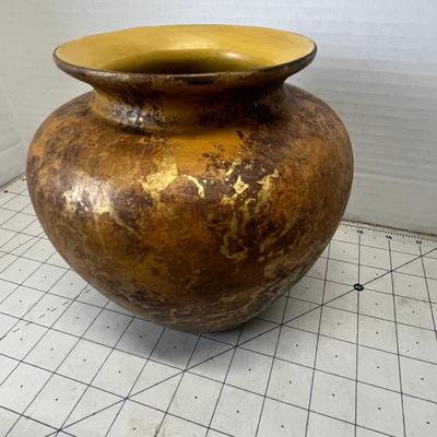 Traditional Brass Look Holy Water Pot for Flower Decoration
