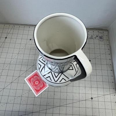 Nordic Design Hand Painted Vase
