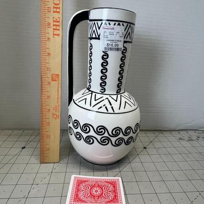 Nordic Design Hand Painted Vase