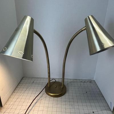 Twin Headed Table Lamp