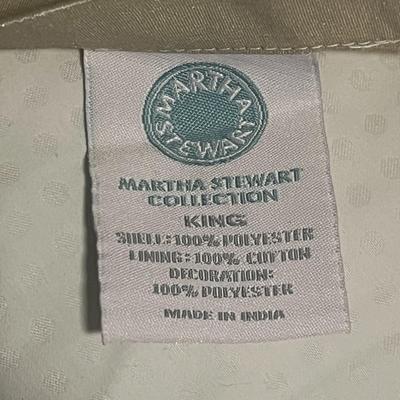 Martha Stewart Duvet Cover and Pillow Shames
