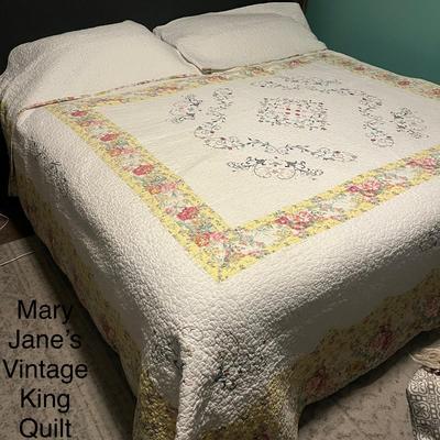 Mary Jane's Vintage King Quilt