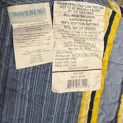 Waverly 3 Piece King Quilt Set