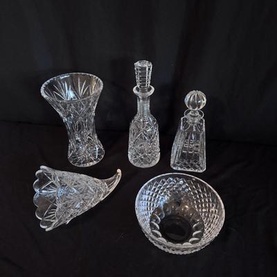 Waterford Crystal Decanters, Bowl, and More (SR-DZ)