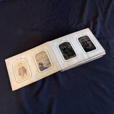 Antique Ornate Photo Album & Framed Photo’s (SR-DZ)