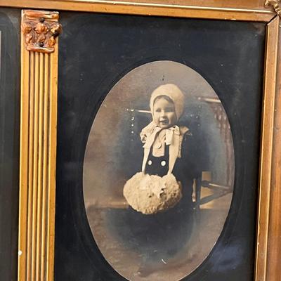 Antique Ornate Photo Album & Framed Photo’s (SR-DZ)