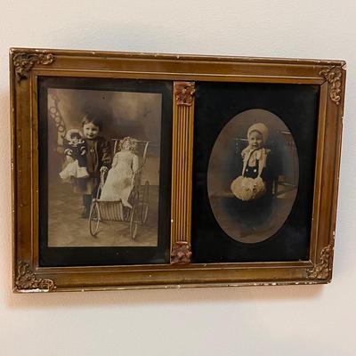 Antique Ornate Photo Album & Framed Photo’s (SR-DZ)