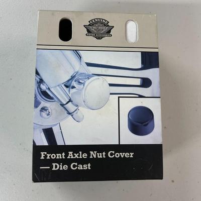 Chrome Die-Cast Front Axle Nut Covers