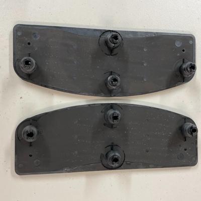 Rubber Foot Pedal Pads with Mounts