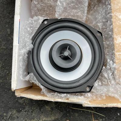 Motorcycle Speakers in Boxed Packaging