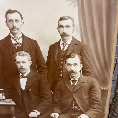 1880's Photograph Utah "Johnson" Utah State Legislators? Haslam