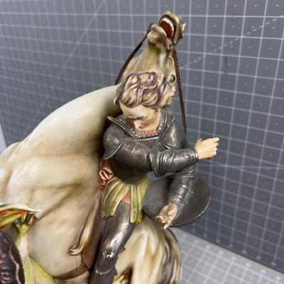St. George and the Dragon , Artist Signed by A. Borsato