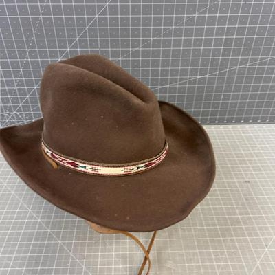Durango Felt Cowboy Hat crusher