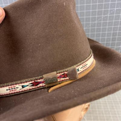 Durango Felt Cowboy Hat crusher