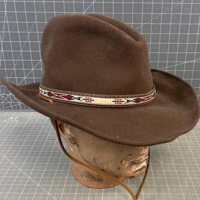 Durango Felt Cowboy Hat crusher