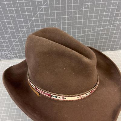Durango Felt Cowboy Hat crusher