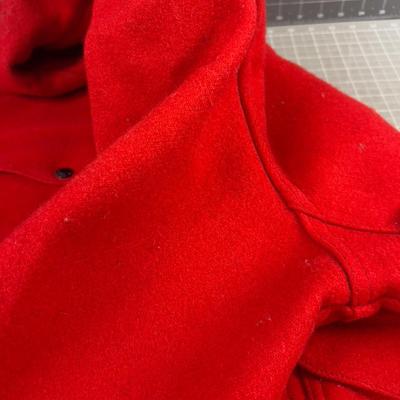 Vintage Filson red Wool Jacket 
