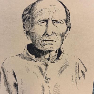 Black Elk Sioux - Signed Print From Black Elk Speaks