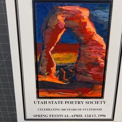 Utah State Poetry Society Limited Edition, Signed