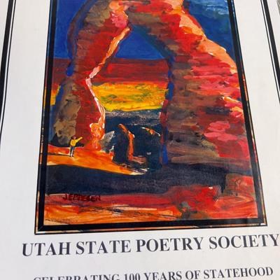 Utah State Poetry Society Limited Edition, Signed