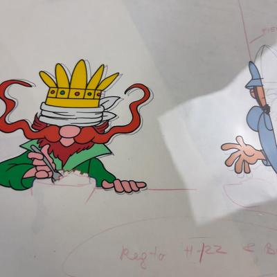 Portfolio With A Bunch of Animation Cells