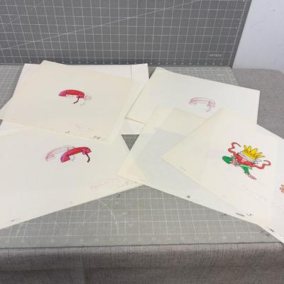 Portfolio With A Bunch of Animation Cells