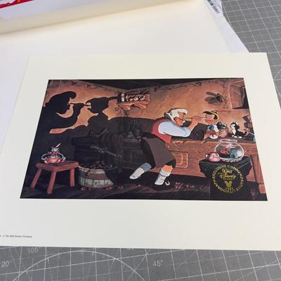 Pinocchio Lithograph Limited Edition. 