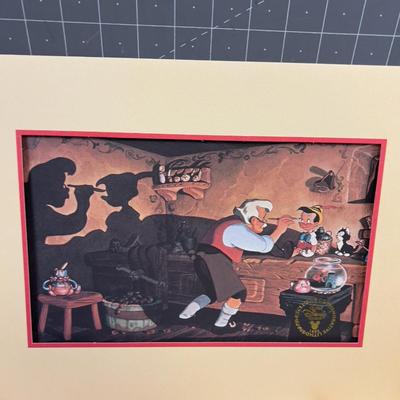 Pinocchio Lithograph Limited Edition. 