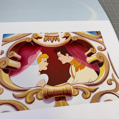Cinderella Special Edition (4) Lithograph Set COLLECTIBLE! 