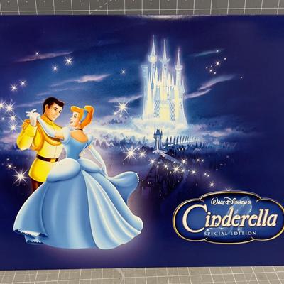 Cinderella Special Edition (4) Lithograph Set COLLECTIBLE! 