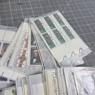 Giant Lot of Color Plate US Postage Stamps 