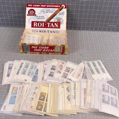 Giant Lot of Color Plate US Postage Stamps 