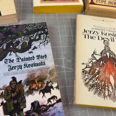 1960's Paperbacks Vonnegut and Robbins
