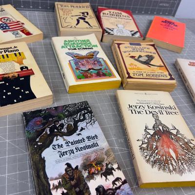 1960's Paperbacks Vonnegut and Robbins